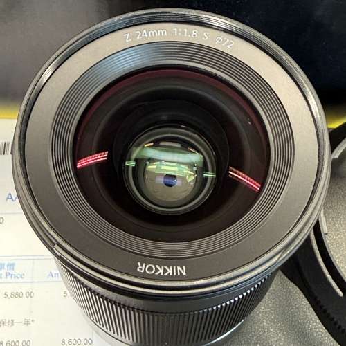 Nikon Z 24mm 1.8S 24 1.8 for Z9 Z8 Z7 Z6 Z5 Zf Z50 Z30 Zfc