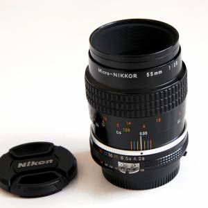 Nikon 55mm f2.8 Micro Nikkor AI-S 手動微距鏡