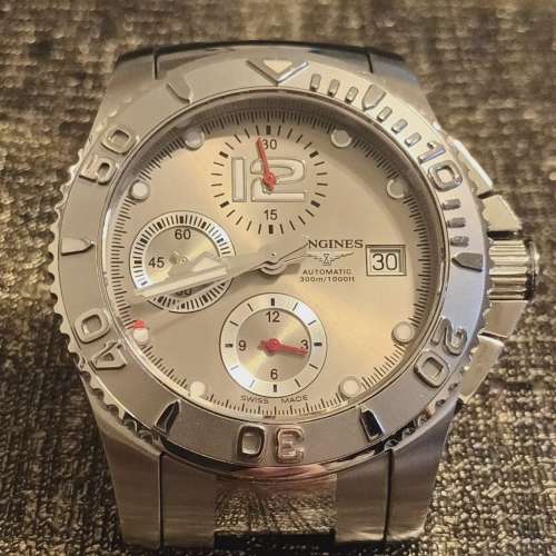 Longines hydro conquest automatic watch.41mm size.L3.673.4.90%new