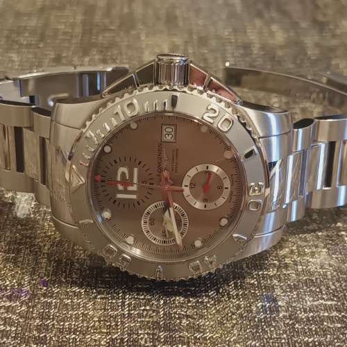 Longines hydro conquest automatic watch.41mm size.L3.673.4.90%new