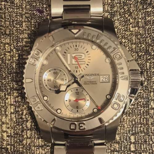 Longines hydro conquest automatic watch.41mm size.L3.673.4.90%new