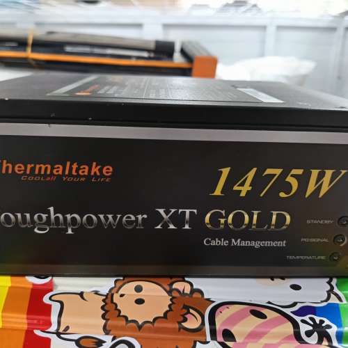 (新淨) TT Toughpower XT Gold 1475W 半模組金火牛