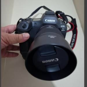 Canon R5 Mark II + canon 45mm f1.2 + BG-R20
