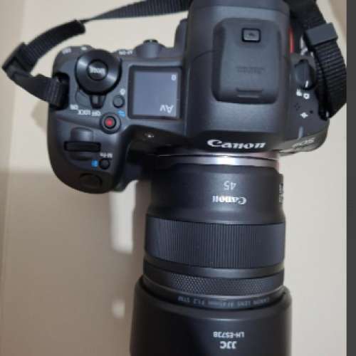 Canon R5 Mark II + canon 45mm f1.2 + BG-R20