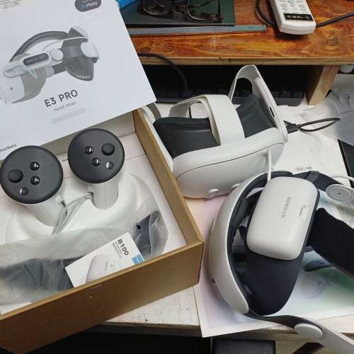 Quest 3 512GB 專用頭帶 BoBoVR E3 Pro