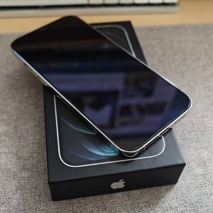 剛開封 Apple iPhone 12 Pro Max 銀色 256GB 100%電
