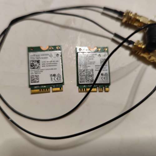 Intel AX201ngw, AX200ngw,增益天線,不散賣