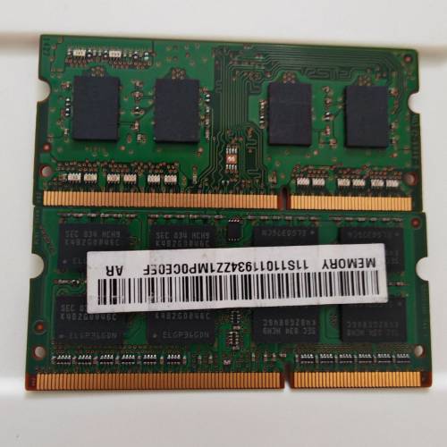 三星 Samsung 手提電腦 ddr3 ram