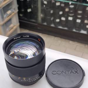 CONTAX CARL ZEISS PLANAR 85MM F1.4 T* GERMANY CY MOUNT 95% NEW