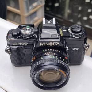 MINOLTA X-700 + ROKKOR-X 50MM F1.4 全正常