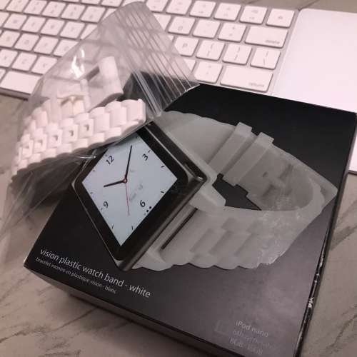 ⌚️ HEX VISION Watch Band 20mm WHITE NEW 全新 錶带 白色 手錶 20mm ⌚️