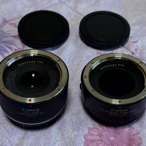 二手 98成新Canon Extension Tube EF 25延長管及 Canon Life-Size Converter EF微距...