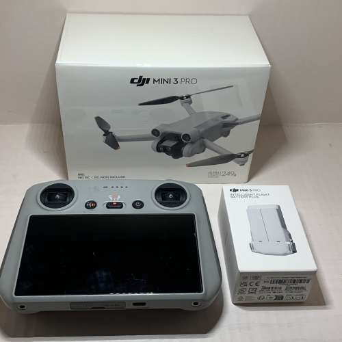 [觀塘實體店] 二手 DJI Mini 3 Pro (主機+電池全新未開封) 行貨 care refresh保養到...