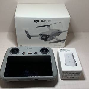 [觀塘實體店] 二手 DJI Mini 3 Pro (主機+電池全新未開封) 行貨 care refresh保養到...