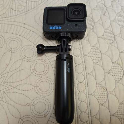 GoPro12，3電+充電盒+保護套+側蓋+手柄+手持雲臺