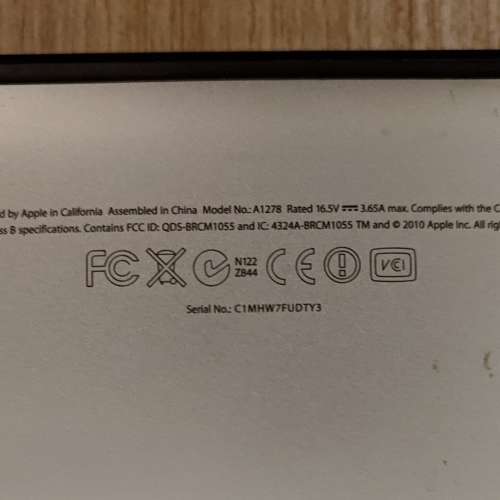 Apple MacBook Pro 2012 A1278 Parts 零件機