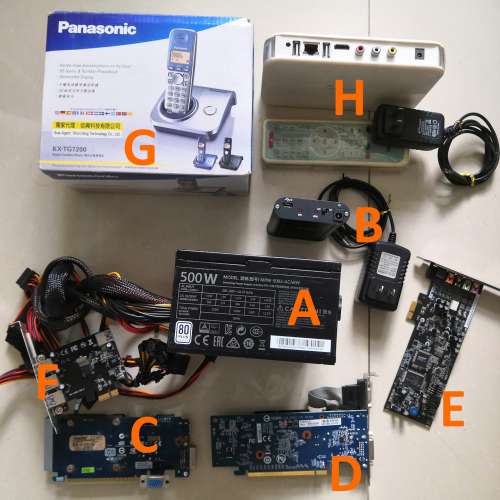 【各種電腦散件 環保價清倉】顯示卡 Asus音卡 迷你擴音升頻播放器