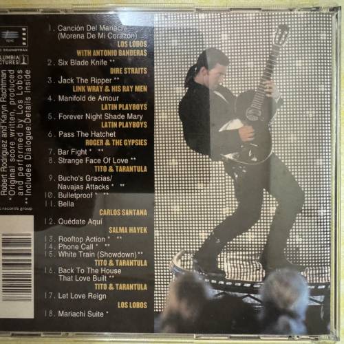 18 Track Music CD - Desperado: The Soundtrack