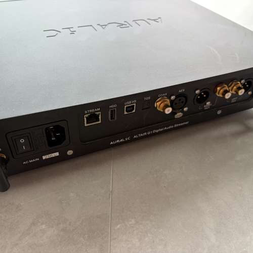 Auralic altair g1 streamer dac pre amp一體機