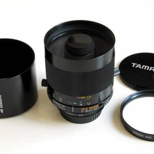 Tamron 500mm F8 55B 反射鏡Tamron 82mm NORMAL fi 95% New  Canon EF mount or ni...