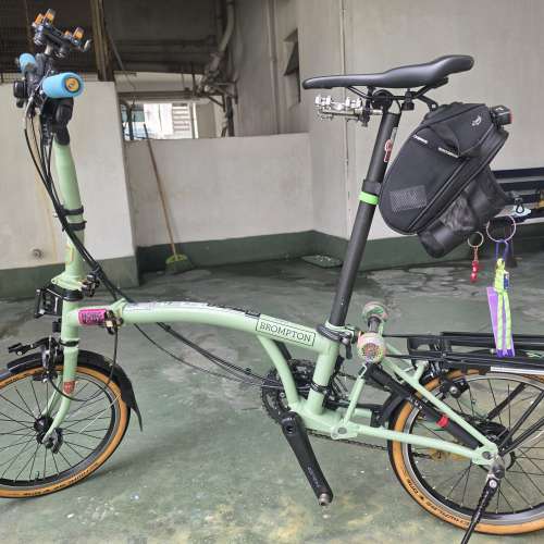 Brompton S6L Matcha green 抹茶綠 名廠自行車