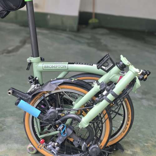 Brompton S6L Matcha green 抹茶綠 名廠自行車