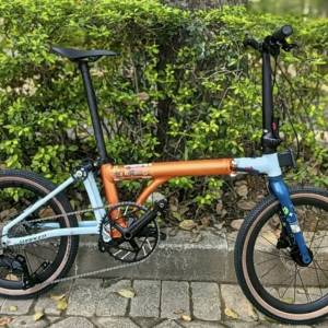 2026 SUNPEED ELF 速比特精靈 10速 桶軸油剎 20吋 鋁合金折叠車 三叠車（三折叠小布...