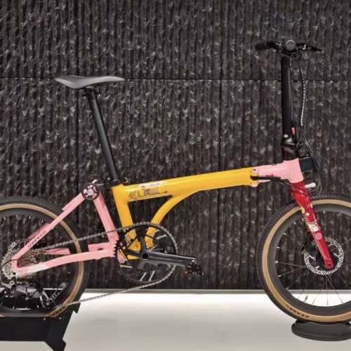 2026 SUNPEED ELF 速比特精靈 10速 桶軸油剎 20吋 鋁合金折叠車 三叠車（三折叠小布...