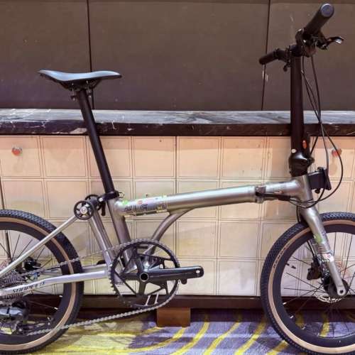 2026 SUNPEED ELF 速比特精靈 10速 桶軸油剎 20吋 鋁合金折叠車 三叠車（三折叠小布...
