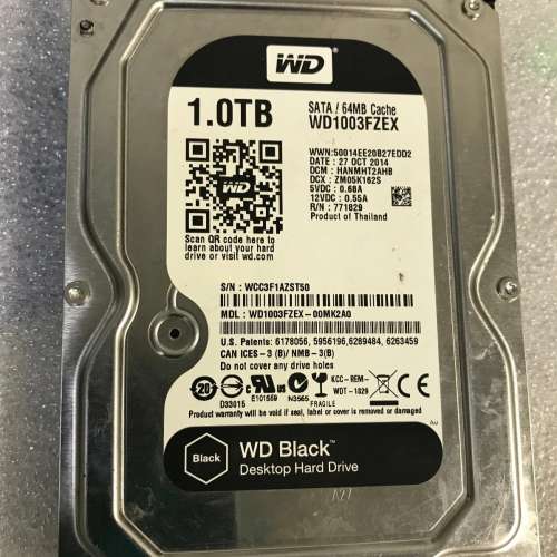 WD Black 1TB 3.5"