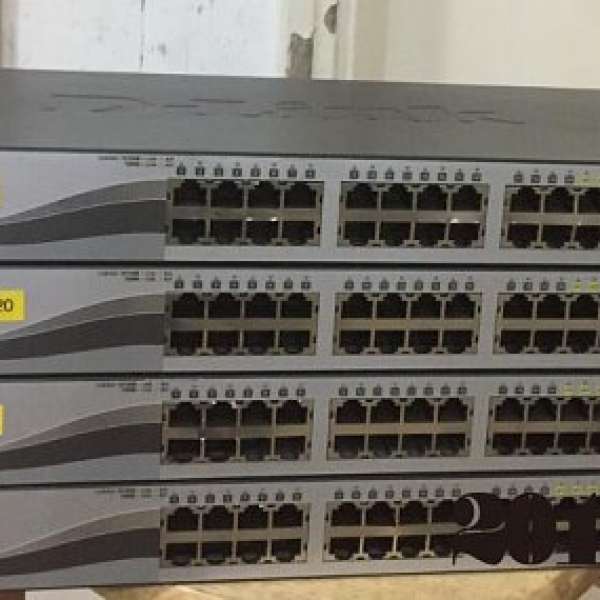 超新淨：D-Link DGS-1210-28 24口千兆交換機+4光口 共有1個！$800/1