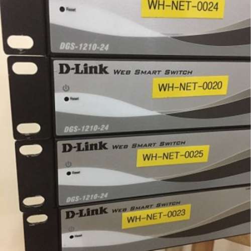 超新淨：D-Link DGS-1210-28 24口千兆交換機+4光口 共有1個！$800/1