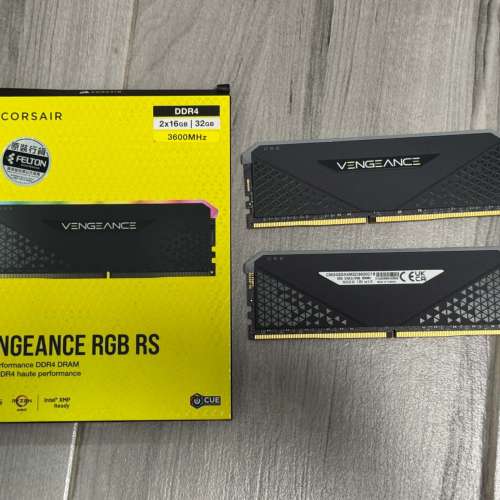 Corsair Vengeance RGB RS DDR4 3600Mhz 2x16GB