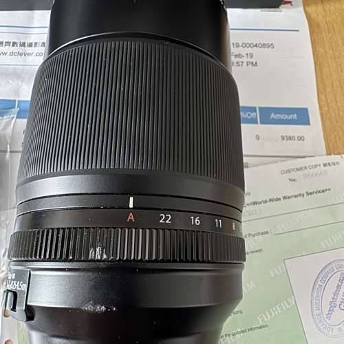 行貨FUJINON XF 80mm F2.8 R LM OIS WR Macro 鏡頭