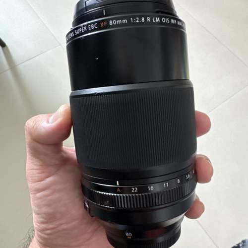 行貨FUJINON XF 80mm F2.8 R LM OIS WR Macro 鏡頭