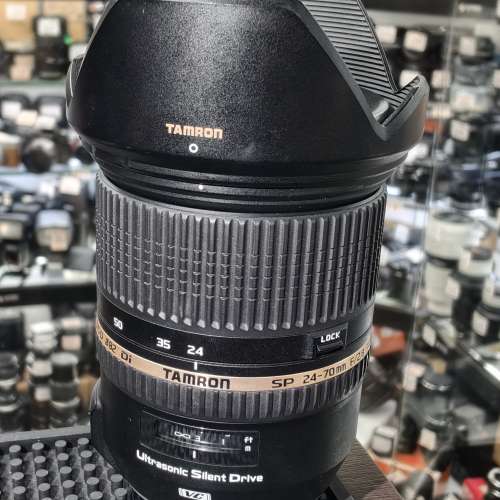 Tamron 24-70/2.8 USD VC A007 FOR CANON EF 功能正常 超新 鏡片通透