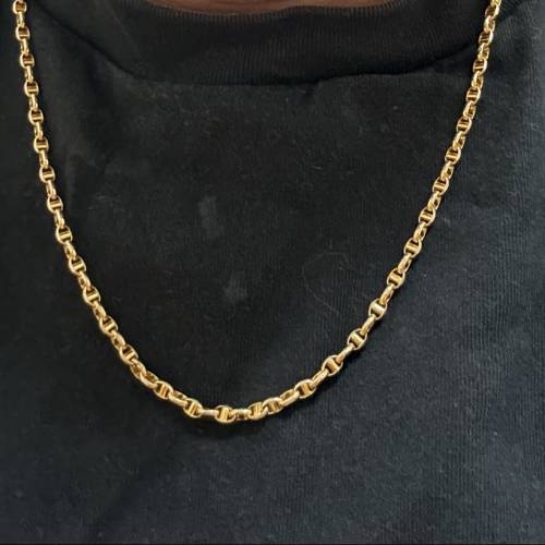 意大利 18K 750 黃金 頸鏈 長約22吋 大體靚款 $8999
