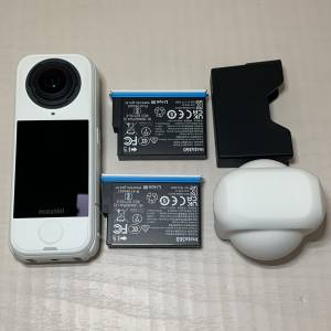 [觀塘實體店] 二手 Insta360 X4 Air 套裝 (連2電+鏡頭保護套) 行貨保養到27年7月 *...