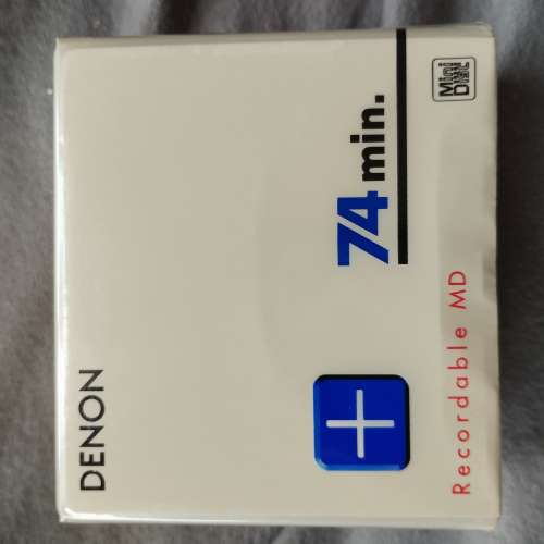 Denon 74min MD 碟 (5片裝) 全新未拆