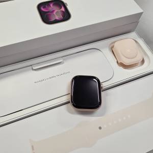 Apple Watch Series 11 (GPS) 42mm 鋁金屬錶殼配運動錶帶 MEU04 玫瑰金 99%新