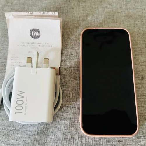 小米 17香港行貨有單有保,內置Google app , 12+512gb, 粉紅色