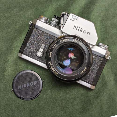 (新淨)Nikon F + 55mm f1.2