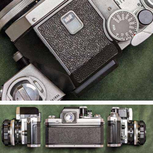(新淨)Nikon F + 55mm f1.2