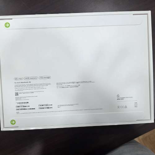 全新 MacBook Air 13寸 M5, 24GB+1TB 午夜色