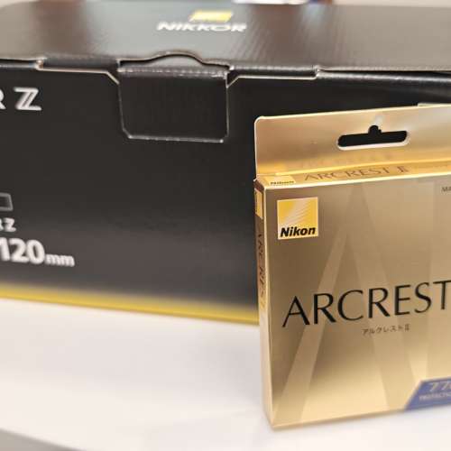 Nikon 24-120mm f4 S + Arcrest II 77mm UV Z8 Z9 Z6 Z7 ZF