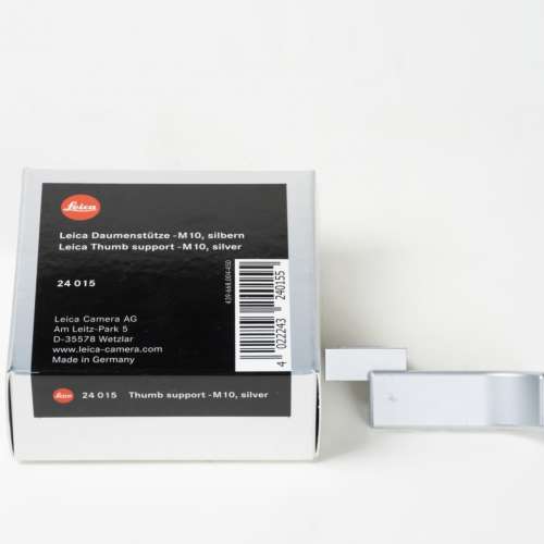|| Leica Thumb Rest M10 for Leica M10 / M11 - Black Chrome & Silver $800 Each ||