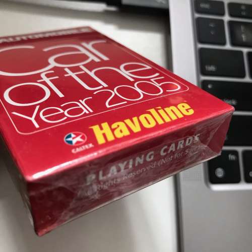 &spades;️ Playing Cards POKER Game AUTOMOBILE CALTEX HAVOLINE NEW 全新 撲克牌 1盒 ...