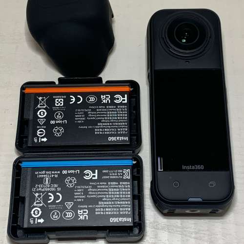 [觀塘實體店] 二手 Insta360 X5 (共2電 (1x 強化版電池)+鏡頭保護蓋) 行貨 *S72454...
