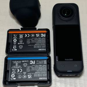 [觀塘實體店] 二手 Insta360 X5 (共2電 (1x 強化版電池)+鏡頭保護蓋) 行貨 *S72454...