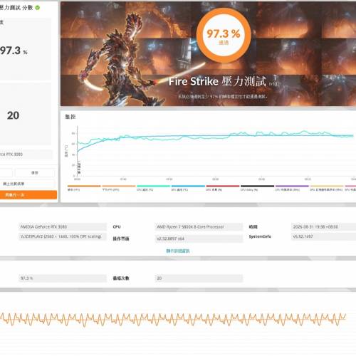MSI GeForce RTX&trade; 3080 GAMING X TRIO 10G DISPLAY CARD GPU 顯示卡